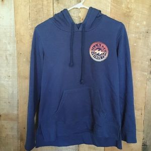 BILLABONG navy blue graphic hoodie